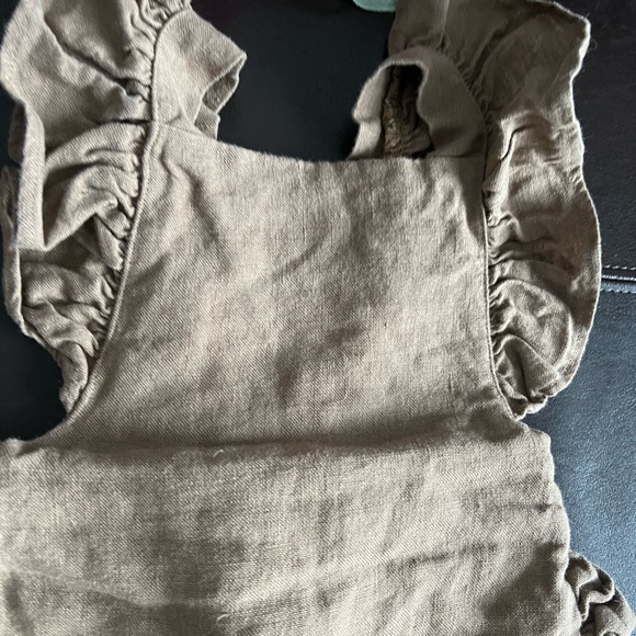 FREYA LILLIE girls linen romper z 2-3 - Picture 4 of 7